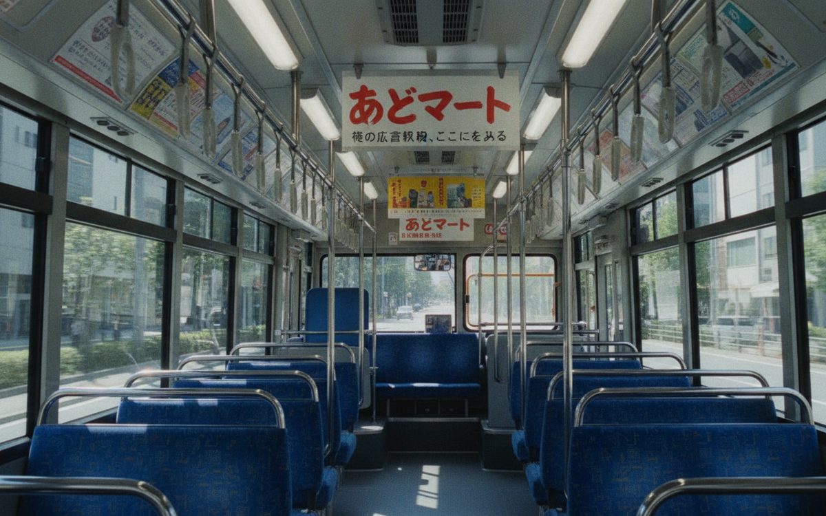 駅前 バス広告 #908
