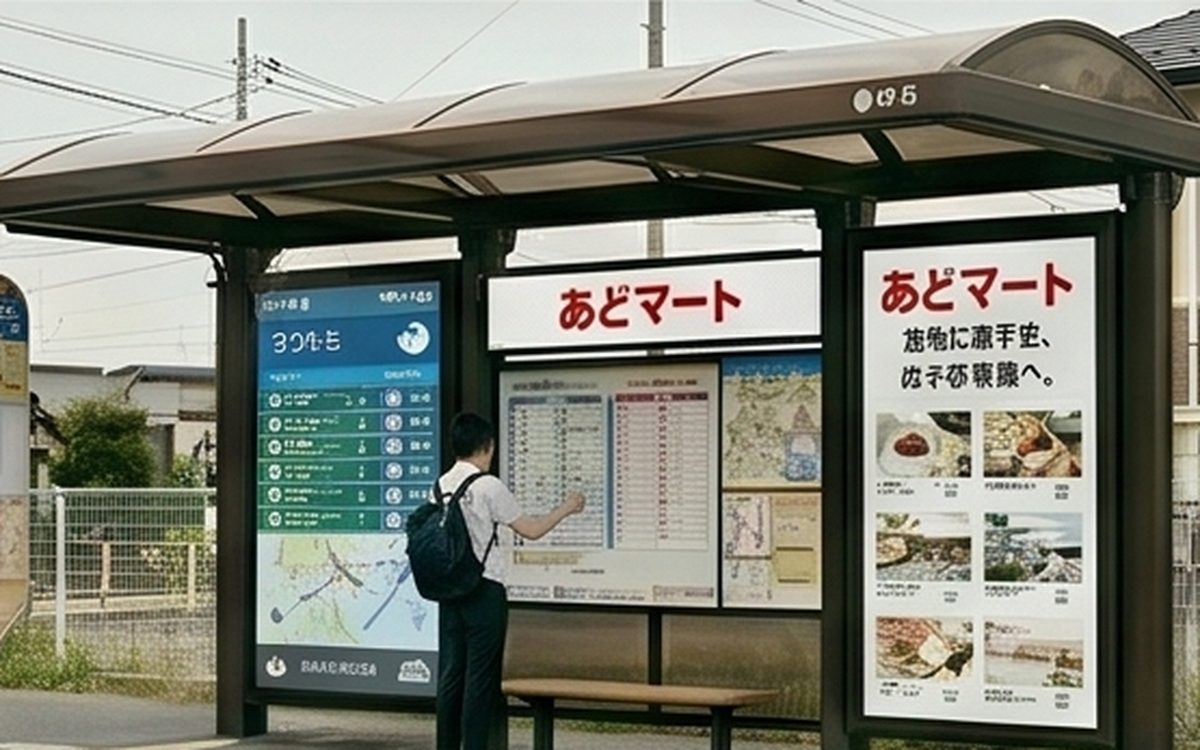 駅前 バス広告 #650